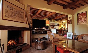 Casale Chimneys Immersed in Olive Trees