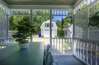 Right on the Cape Cod Canal and bike path!