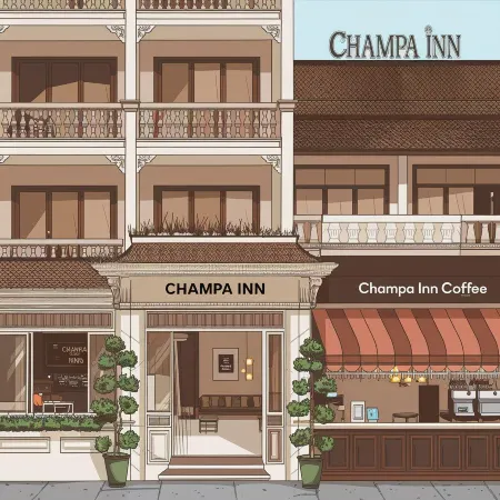 Champa Inn Hotel Отели рядом с достопримечательностью «Храм Kang»