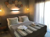 俯瞰阿爾戈斯托利灣的豪華海景套房 - 廚房