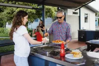 Kennedy Park Resort Napier - breakfast