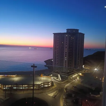 E1 Spacious Studios, Sea and Beach Views, High Floor