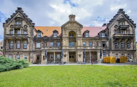 Hotel Schloss Nebra Отели в г. Лауха