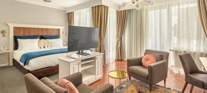 Queen's Court Hotel & Residence Hotéis em Budapeste