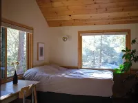 Light filled 3-bedroom cabin with a stone fireplace in magical Idyllwild, CA