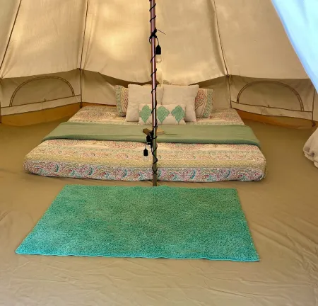 A place for peace… relaxing yurts, pet friendly on a holistic farm in Western NC