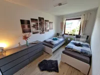 Comfortable holiday apartment Starennest with direct view of the Harz Mountains
