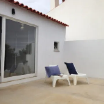 Funky cottage for 2, patio, garden, mountainview. Coast 14 km. Rota Vicentina.