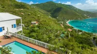 Makere Cottage - Spacious 1 Bed Villa, 20' Pool, Stunning Views, 5 Mins to Beach โรงแรมใน