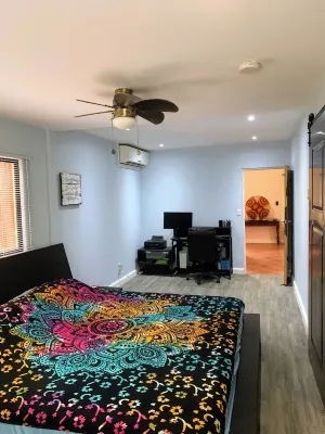 10 minutes to the beach!  Private home with lush jungle surroundings & pool.