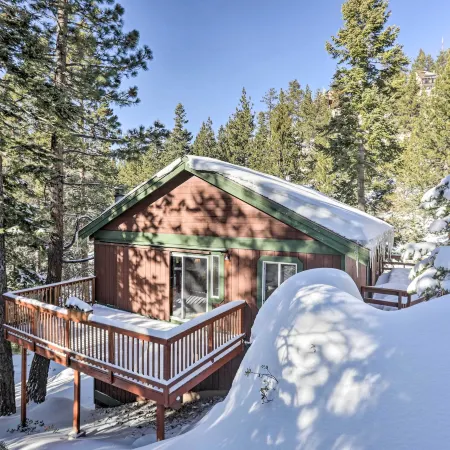 1 Mi to Heavenly Resort: Cozy Home w/ Deck!