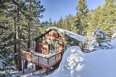 4 Mi to Beach Lake Tahoe Mountain Retreat!