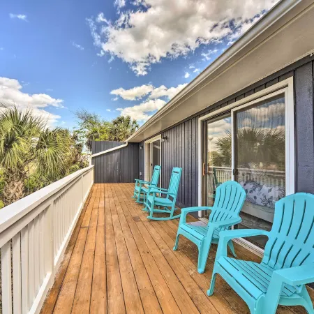 Sunny Edisto Island Duplex - Half Mile to Beach!