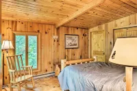 Rustic Cozy Cabin on Island Lake w/ Fire Pit, Dock