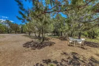 Hot Tub, Deck & Fireplace at Rustic Alto Cabin! - Wifi