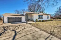 Emporia Family Home Near Downtown Game Room!