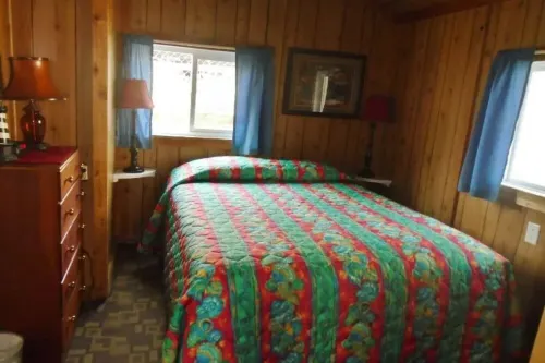 Sweeping by the lake by the lake