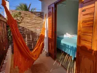 Spacious bungalow with private balcony Hotels in Guajiru