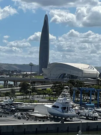 3-bedroom, 2-bathroom apartment in Marina de Salé, ideal for families