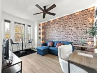 Oasis on the Hudson River: NYC Views & Vibes, Charming 2 Bedroom with Wifi