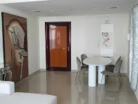 Two-bedroom hotel apartment with a living room and a sea view, VIP