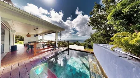 Villa Ti Lagon Отели в г. Сент-Люс