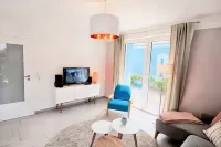 Lake vacation Müritz - Apartment Abendrot, pets welcome, 350 m to the beach