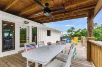 The perfect beach house!  Private pool, pet friendly & just a block from beach!