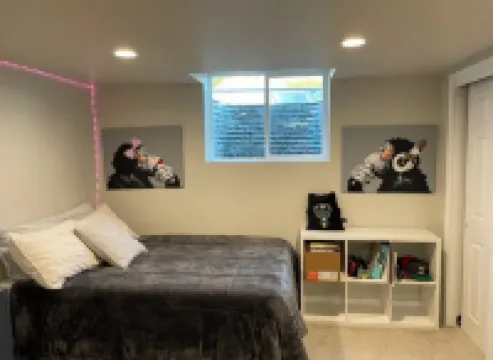 Central located. Seconds from the highway to get to kohler, and Elkhart lake