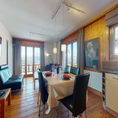 Apartment with front balcony