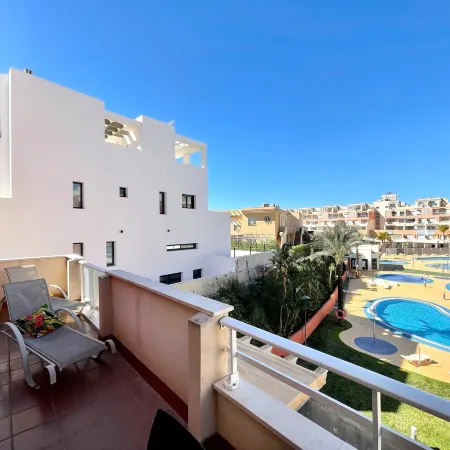 Apartment near beach with pools in Spain