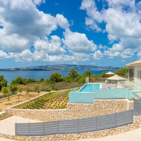 Villa Lassi Fos Large Private Pool Walk to Beach Sea Views A C Wifi - 3056