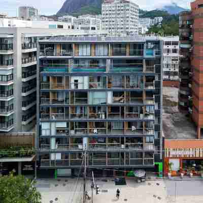 Leblon | Loft 5 Min da Praia, Com Varanda Vista Cristo - Por Casapē Rio Hotel Exterior