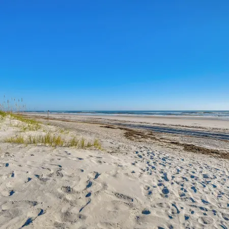 Resort Condo Steps to Beach: Snowbirds Welcome!