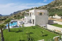 Actea Seaview Villas - "Free" Heated Pool & 800m Sea - Beach