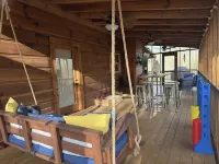 Cozy Cabin with Dock, Huge Screen-in Porch, Fire Pit, Fast WiFi and Pet Friendly