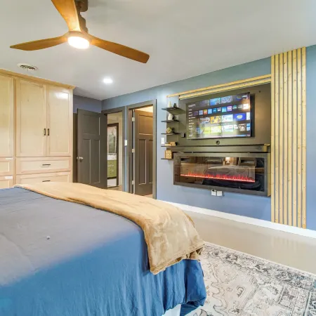 Waterfront ‘StoneHaven at Reed Point’ w/ Swim Spa!