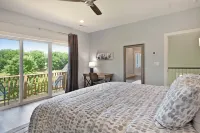 Custom Lakefront Home With Private Beach, Dock & Firepitq - 4-Star
