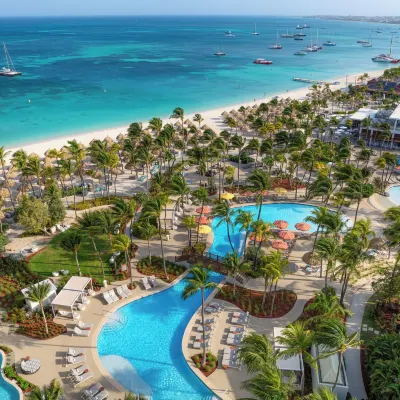 The Westerly at Hilton Aruba Caribbean Resort Hotels near Palm Beach