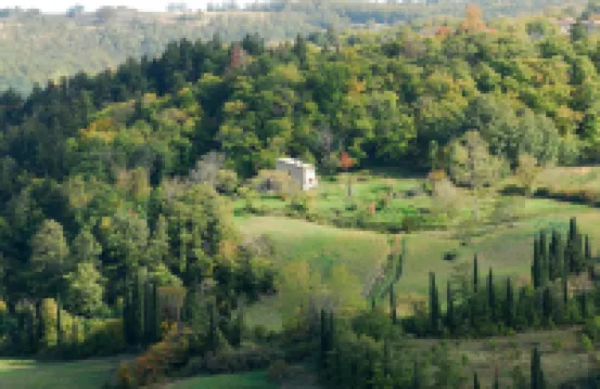 View of Monte Amiata for 3 Guests Agriturismo la Piaggia - Vivo d'Orcia