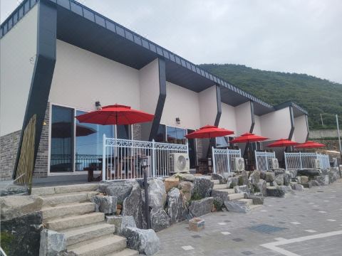 남해 바다 전망