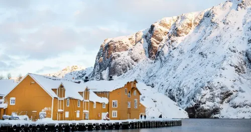 Nusfjord Village & Resort Hotel di Nusfjord