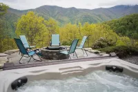 Views, Hot Tub, Fire Pit, A Mountain Masterpiece