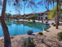 Resort Look-Home Feeling.  Ground Floor Condo Close to Pool/Spa.  Walk to Golf.