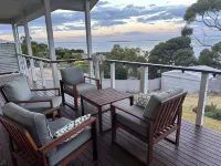 A family friendly house with breath-taking sea views in a great location.