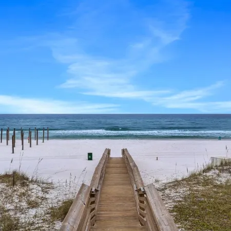 GROUND FLOOR CONDO ON THE GULF BEACH