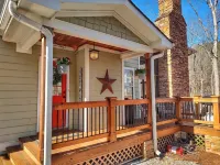 Breathtaking porch just steps from the water.