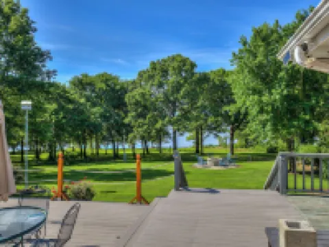 Shoreline Lakefront Home with Boat Slip, Fire Pit and Golf Cart