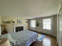 Spacious deck with amazing view, neighborhood path to Skaket Beach, game room