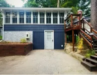 Cozy Blue Cottage With Access To All Sports Lake.